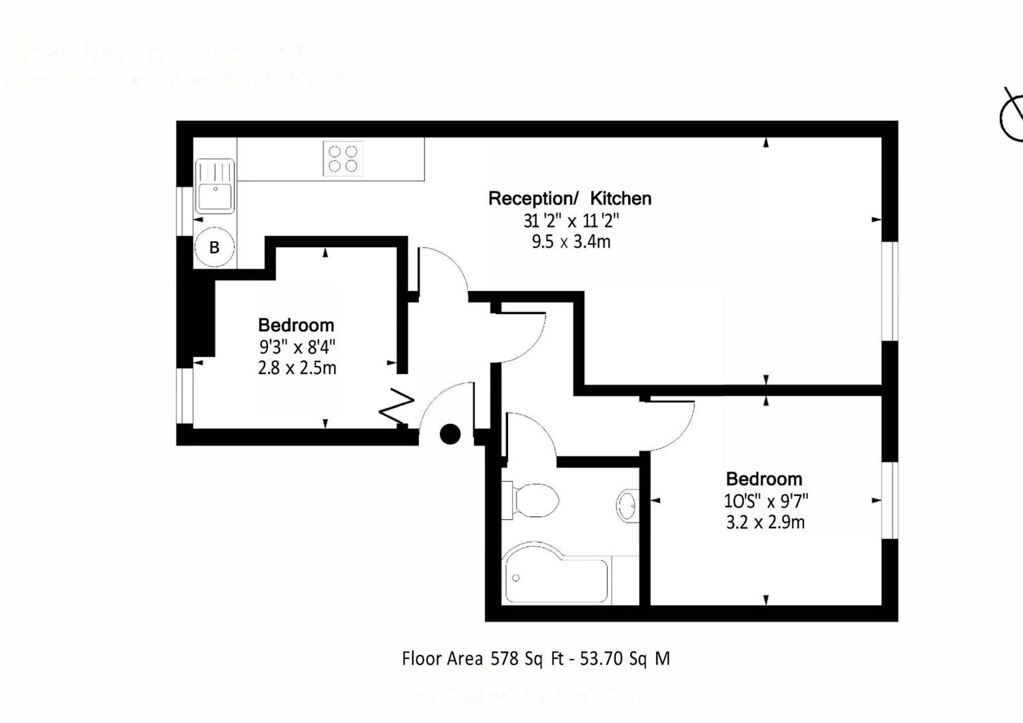 2 Bedroom In Center Of لندن المظهر الخارجي الصورة